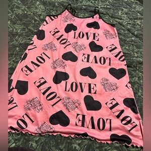 Pink love nightgown